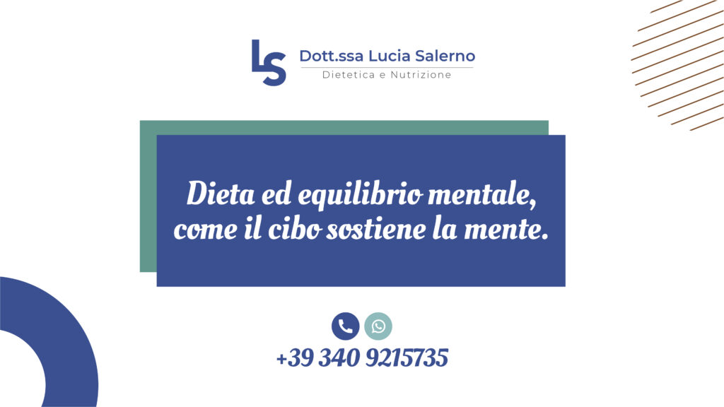 Dieta ed equilibrio mentale: come il cibo sostiene la mente